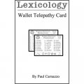Lexicology with Telepathy card by Paul Carnazzo